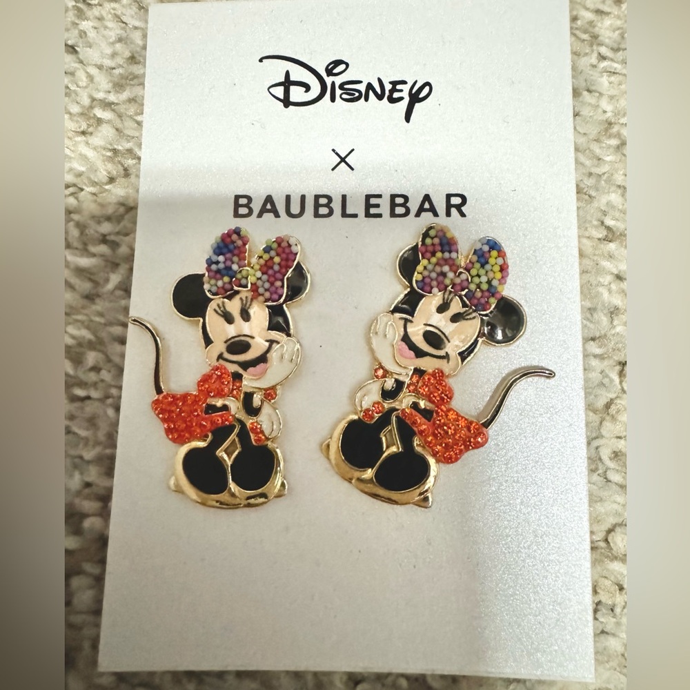 Baublebar X Disney Minnie Mouse Earrings